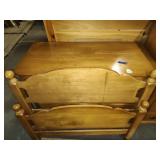 Maple Dresser, Twin Bed Frame