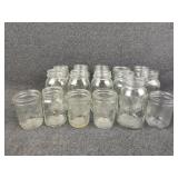 Tote with Variety of Mason Jars