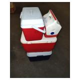 Variety of Igloo Coolers