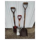 Variety of Handle Shovels