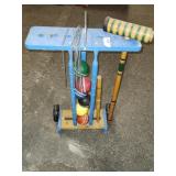 Vintage Croquet on Wheels