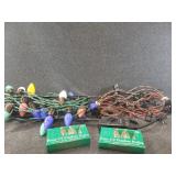 Vintage outdoor Christmas lights