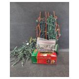 Clear and multi color Christmas lights