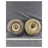 2 small tires "cheng shino" 4.10/3.50