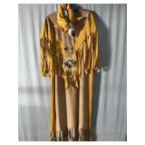 Homemade Indian Dress with neck wrap