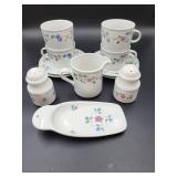 Faberware Stoneware English garden pattern