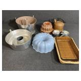 Bundt pans, Jello mold, and more