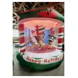 Christmas Carousel Inflatable
