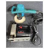 Craftsman scroll saw, B&D 6" Sander Polisher