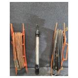 2 Extension cords and a light