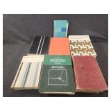 Books: Mathematics, Chemistry, Physics,