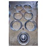 15" Oldsmobile Hub Caps & Beauty Rings