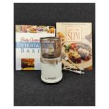 High Performance Food Chopper,  (2) Cook Books