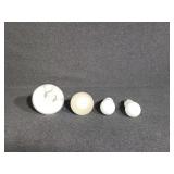 Tote with a Variety of light bulbs