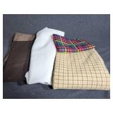 Various fabric pieces and more