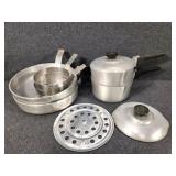 Magnalite Pots(2) and Pans(2), and More