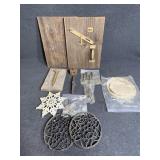 Brass handles, keys, and more