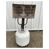 Propane Tank and Heater