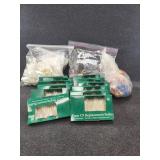 Four C9 replacement bulbs and more