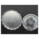 Floral Serving Platters