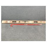 Wood leveler & Crow Bar