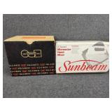 Sunbeam 4 Speed Mixmaster Hand Mixer and More