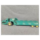 Vintage Nylint Green Tournahauler Flatbed with