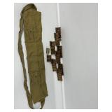M1 Carbine Ammo Belt w/ Strip Clips, Bullets