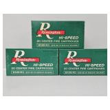 Remington Hi-Speed 20 Center Fire Cartridges