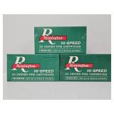 Remington Hi-Speed 20 Center Fire Cartridges