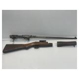 Japanese Paratrooper Rifle, Stock, Forearm, Barrel