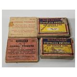 Winchester Staynless Primers, Copper Primers,