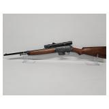 Winchester Model 1907, .351Cal w/ scope