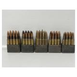 M1 Garand Stripper Clips Loaded