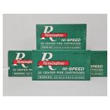 Remington Hi-Speed 20 Center Fire Cartridges