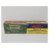 Empty Brass: Remington Kleanbore 32 Winchester