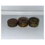 Vintage Percussion Cap Tins