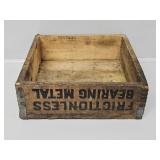 Frictionless Bearing Metal Wooden Box