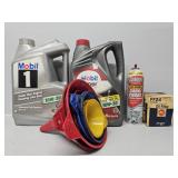 Mobil 10W-3(2), Carb/Choke Spray, Oil Filter
