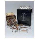 Lot vintage Large Resistor High Watts Axial 1