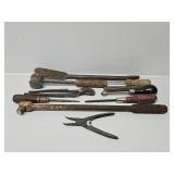 Assorted Files, Mallet, Screwdrivers