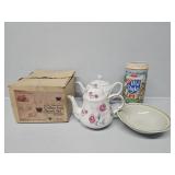 Cristelle Coffee and Snack Set, Tea Pots, Old