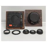Carl Zeiss Tessar 1:4,5 f=16,5 Shutter for Format