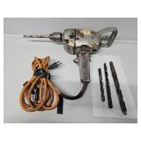 Heavy Duty Black and Decker Drill with Bits