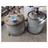 Metal Gas Cans (2)