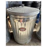 Behren 31 Gal. Aluminum Trash Bin