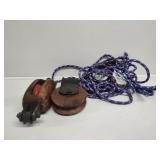 Rope Pulley with extra Pulleys