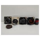 Nikkor 52 mm Lense, Rodenstock 4x Lupe