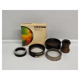 Variety of Camera Lens, Tiffen Screw-In-Filter