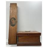 Wooden Boxes with Tools